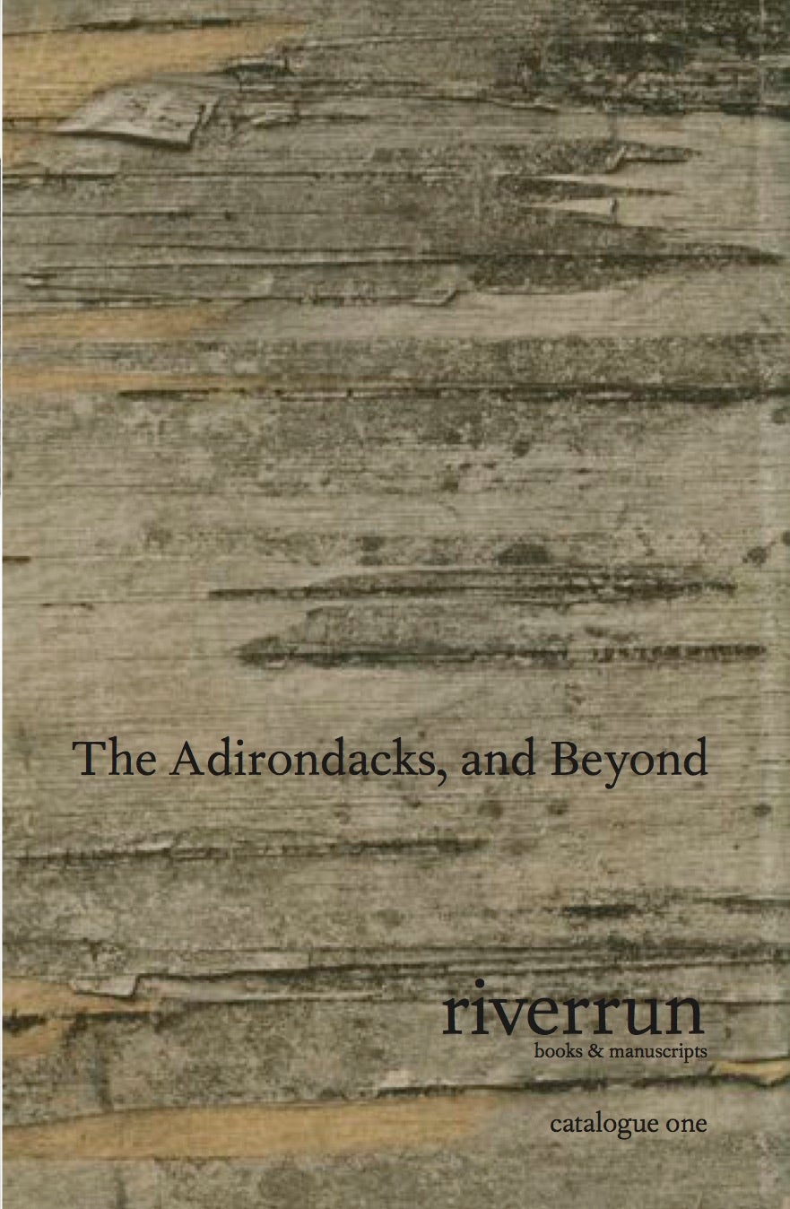 Catalogue One: The Adirondacks, and Beyond