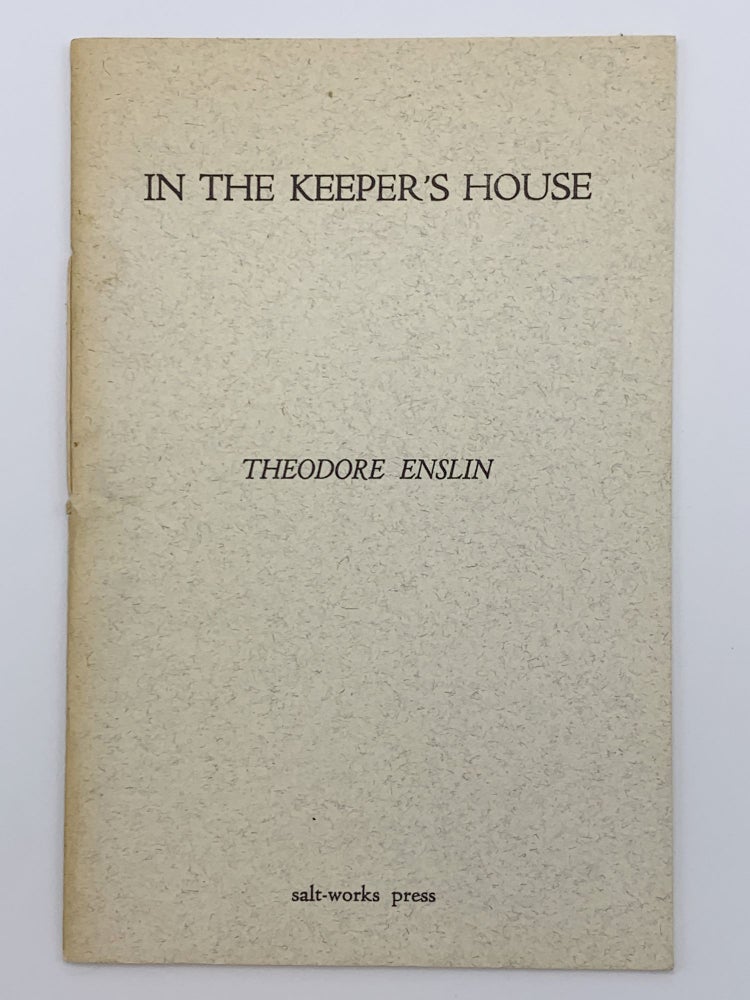 Item #204638 In the Keeper's House. Theodore ENSLIN.