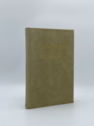 Item #206547 Gertrude Stein: A Bibliography. Robert A. WILSON