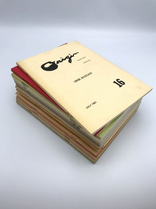 Item #35144 Origin; The 4th Series, Numbers 3, 5-10, 12-20. Cid CORMAN
