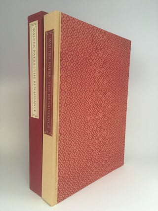 Item #400447 The Renaissance. Studies in Art and Poetry. LIMITED EDITIONS CLUB, Walter PATER