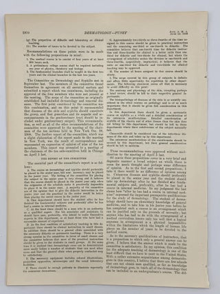 Item #401921 "Sanitation of the tropics with special reference to malaria and yellow fever".;...