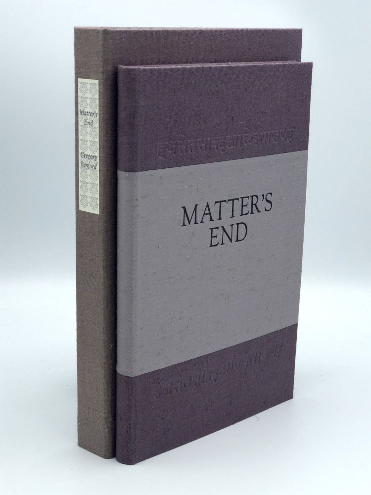 Item #402795 Matter's End. Gregory BENFORD.