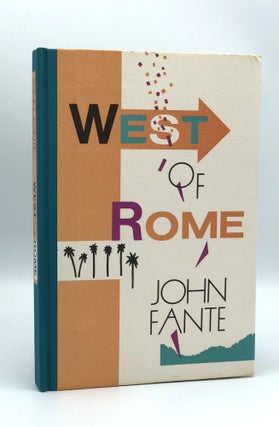 Item #402965 West of Rome. John FANTE