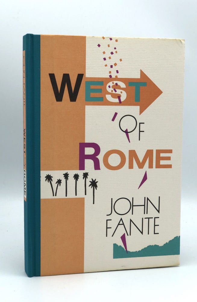 Item #402965 West of Rome. John FANTE.