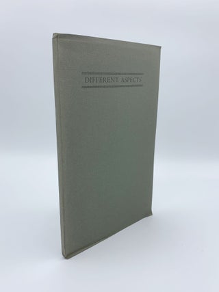 Item #403407 Different Aspects. Frederick Willam Rolfe & The Foreign Office Venice. TRAGARA...