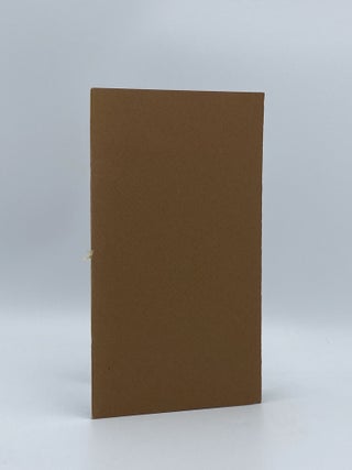 Item #403415 A few words by Steve Miller with a poem by Charles Baudelaire. Steve MILLER, Charles...
