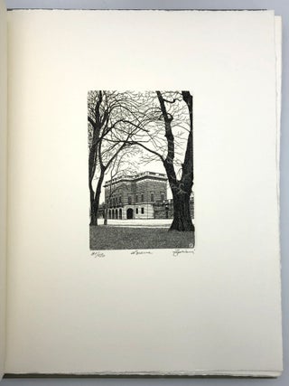 Item #403494 Joli Milan: Luoghi della Milano di Stendhal incisi all’acquaforte da Agostino...