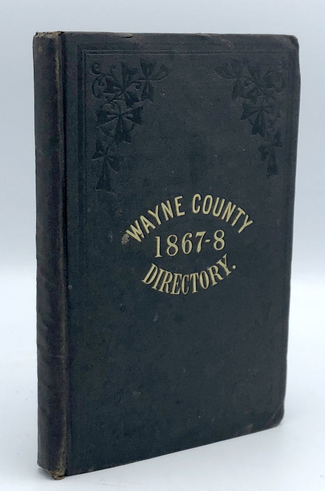 Item #403590 Gazetteer and Business Directory of Wayne, County, N. Y. for 1867-8. MORMONISM.