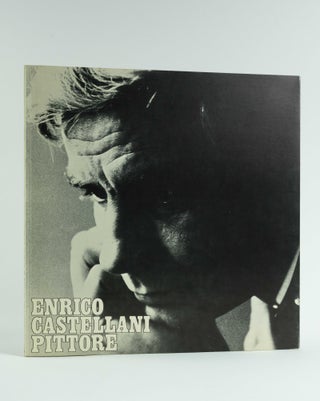 Estroflessione [Original Multiple in white plastic]. Accompanied by the book: Enrico Castellani Pittore