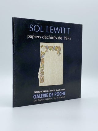 Item #404939 Sol Lewitt: papiers dechires de 1975. Sol LEWITT