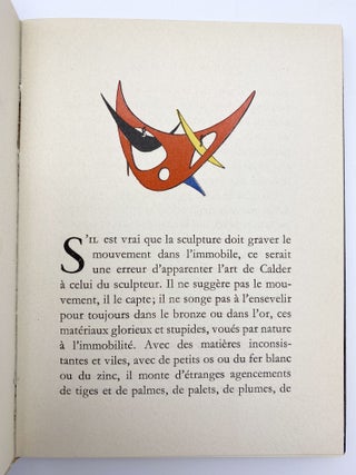 Alexander Calder: Mobiles, Stabiles, Constellations