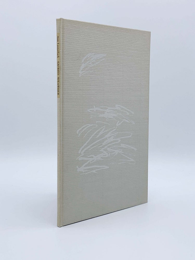 Item #405035 Sacred Weather. GRENFELL PRESS, Anne LAUTERBACH.
