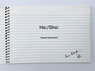 He:/She: (Inscribed to Ralph Gibson)