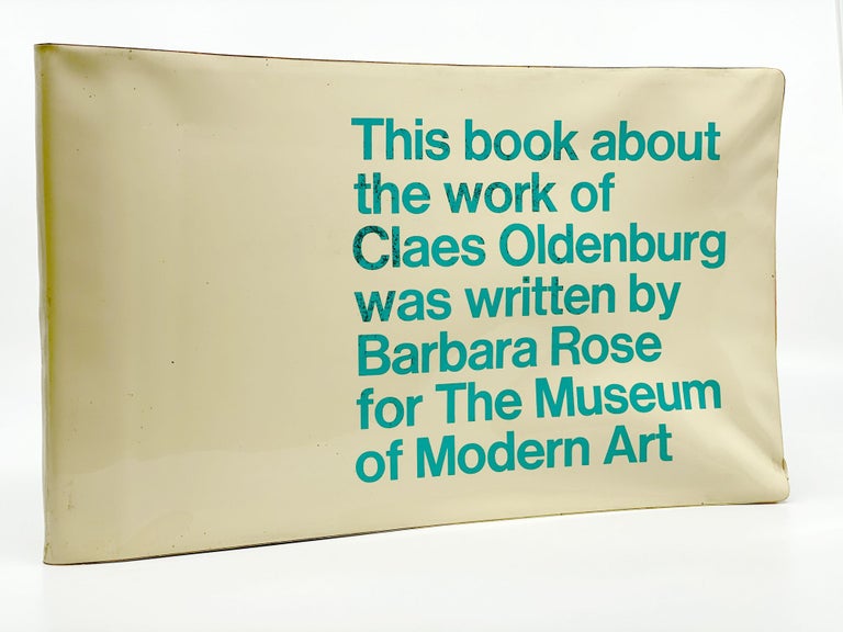 Item #405683 Claes Oldenburg. Claes OLDENBURG, Barbara ROSE.