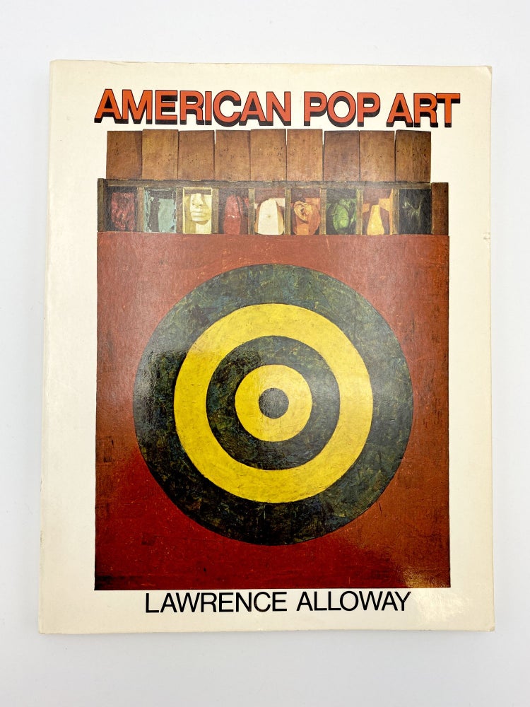 Item #405893 American Pop Art. Lawrence ALLOWAY.
