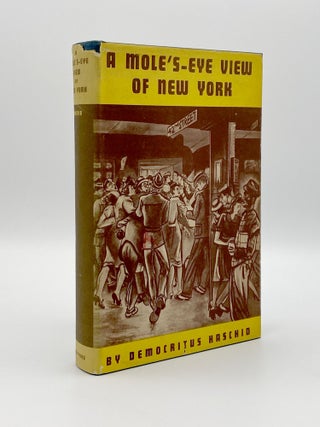 Item #406108 A Mole's-Eye View of New York. Democritus HASCHID