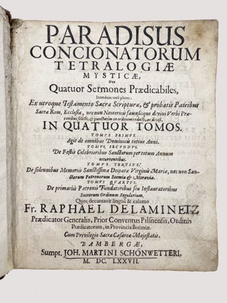 Paradisus concionatorum tetralogiae mysticae, sive quatuor sermones preadicabiles