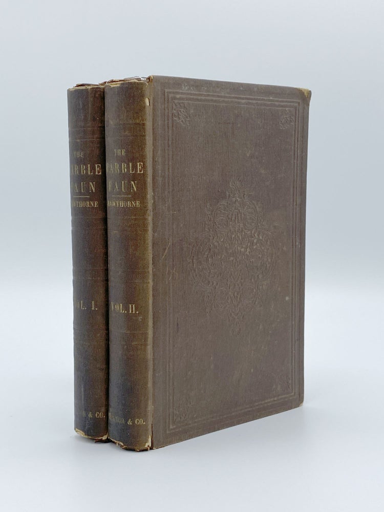 Item #406566 The Marble Faun: or, The Romance of Monte Beni. Nathaniel HAWTHORNE.