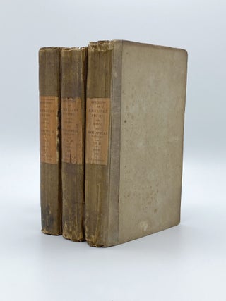 Item #406574 Specimens of American Poetry with Critical and Biographical Notices in 3 volumes....