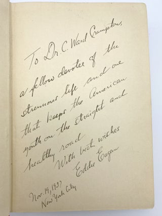 Item #406731 Fighting for Fun. The Scrap Book of Eddie Eagan. Eddie EAGAN