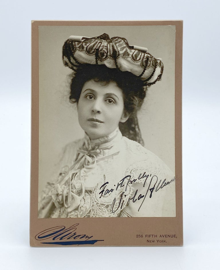 Item #406884 A small collection of the American stage acress. Viola ALLEN.