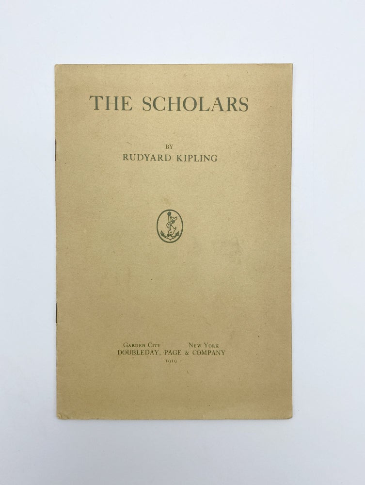 Item #406897 The Scholars. Rudyard KIPLING.