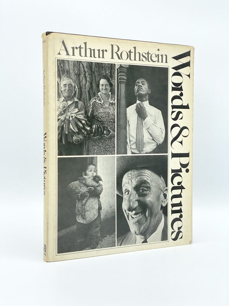 Item #406911 Arthur Rothstein: Words and Pictures. Arthur ROTHSTEIN.