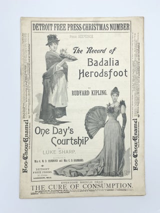 Item #407176 "The Record of Badalia Herodsfoot", in: Detroit Free Press Christmas Number. Rudyard...