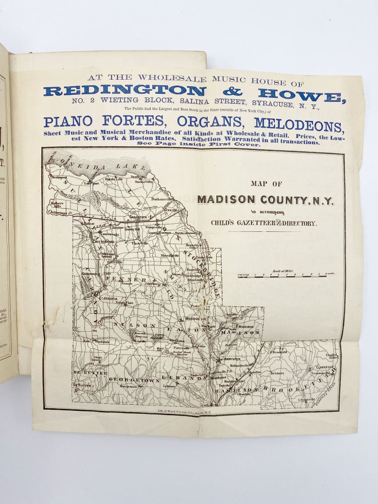 Item #407211 Gazetteer & Business Directory of Madison County, NY for 1868-9. Hamilton CHILD.