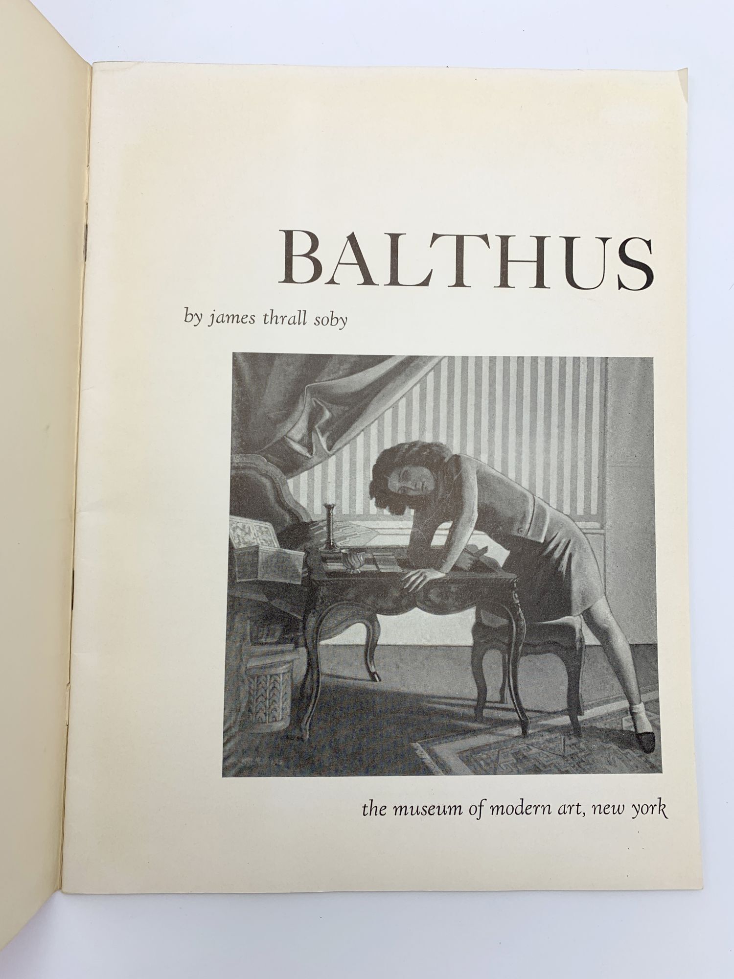 Balthus | BALTHUS, James Thrall SOBY, artist
