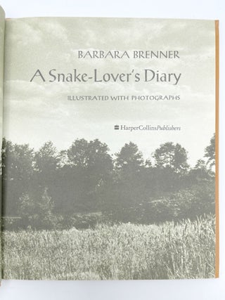 A Snake-Lover's Diary