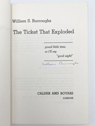 The Ticket that Exploded