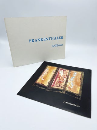Item #408242 Frankenthaler: Gateway. Unique Bronze Screens and Intaglio Edition 1982/1988. Helen...