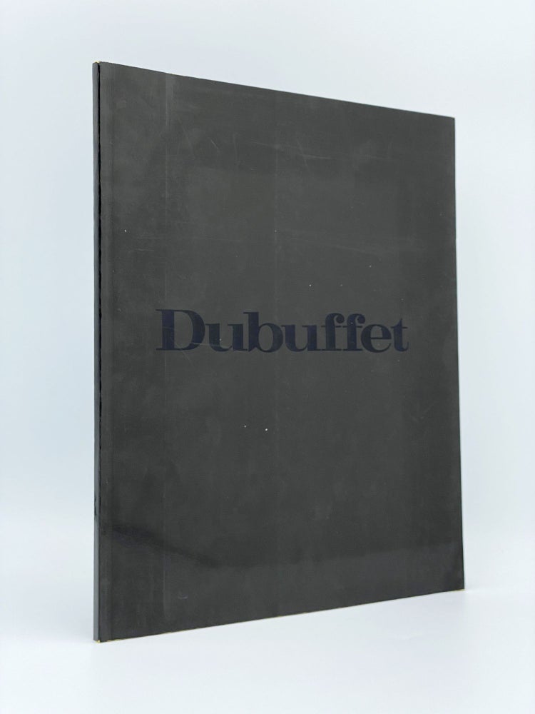 Item #408284 Jean Dubuffet: Retrospective. Jean DUBUFFET, artist.
