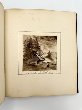 Sketches by Frederic E. Walton in the United States and Canada [manuscript title: album of accomplished original drawings in Canada and the Adirondacks]