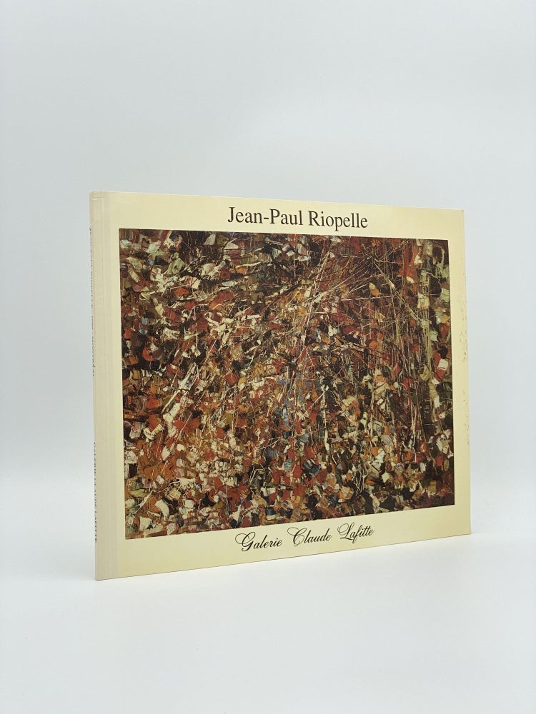 Item #408327 Jean-Paul Riopelle: May 1st to May 30th, 1989. Jean-Paul RIOPELLE, artist.