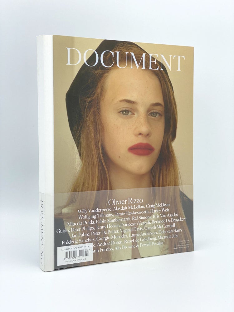 Item #408348 Document Journal No. 7. creative director/, -in-chief, DOCUMENT, Nick VOGELSON, James VALERI, Olivier RIZZO, Jamie HAWKESWORTH, guest, photographer.