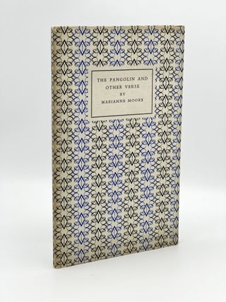 Item #408787 The Pangolin and Other Verse. Marianne MOORE