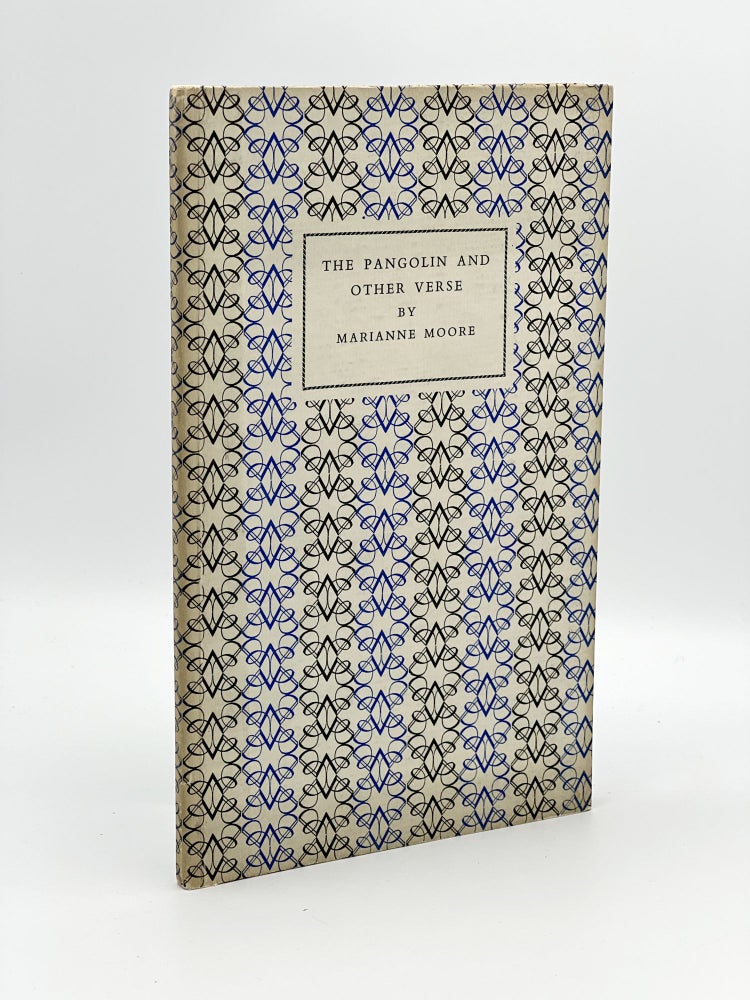 Item #408787 The Pangolin and Other Verse. Marianne MOORE.