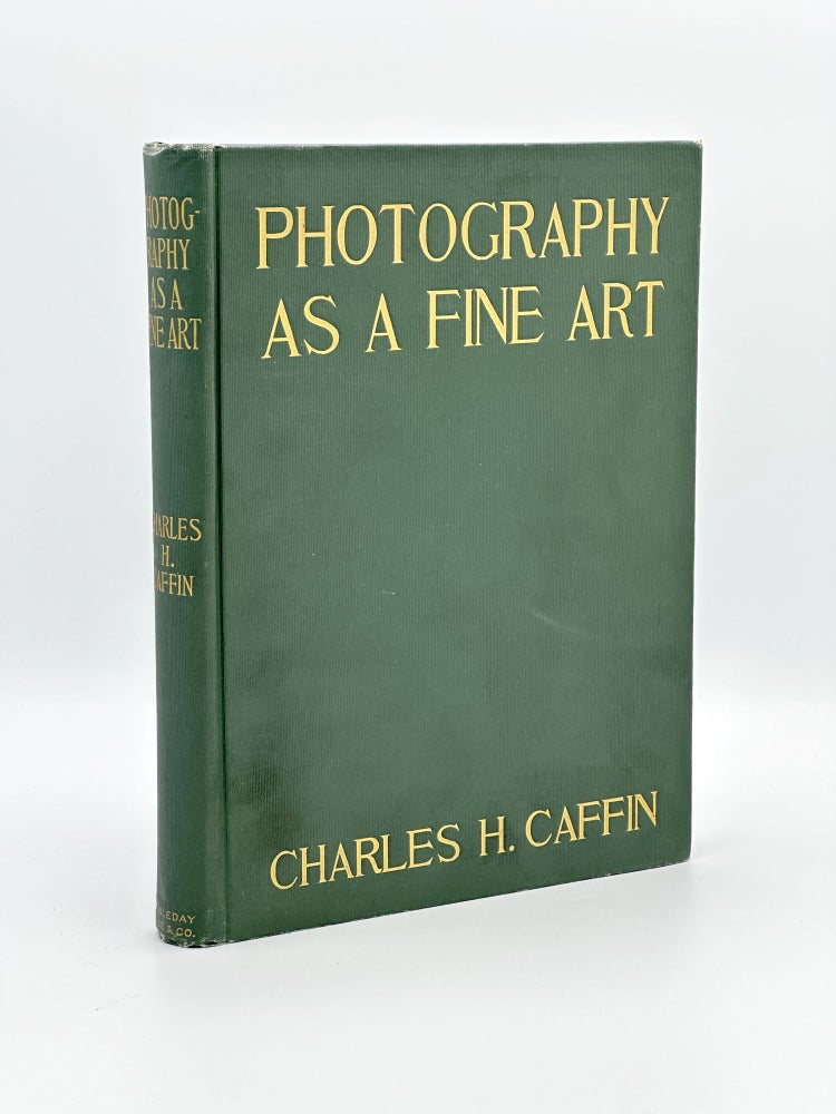 Item #409028 Photography as a Fine Art. The Achievements and Possibilities of Photographic Art in America. Charles H. CAFFIN.