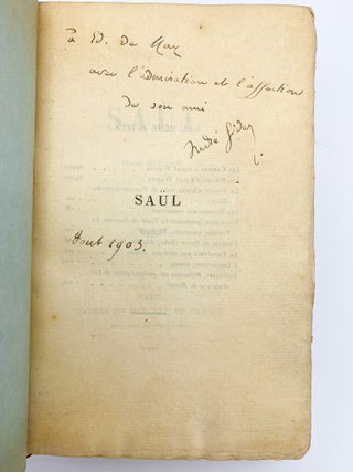 Saül, Drame en 5 Actes