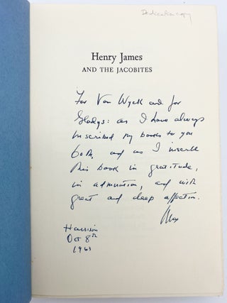Henry James and the Jacobites