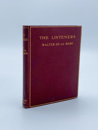 Item #409349 The Listeners and Other Poems. Walter DE LA MARE