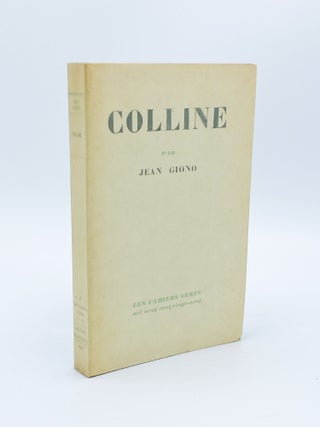 Item #409389 Colline. Jean GIONO