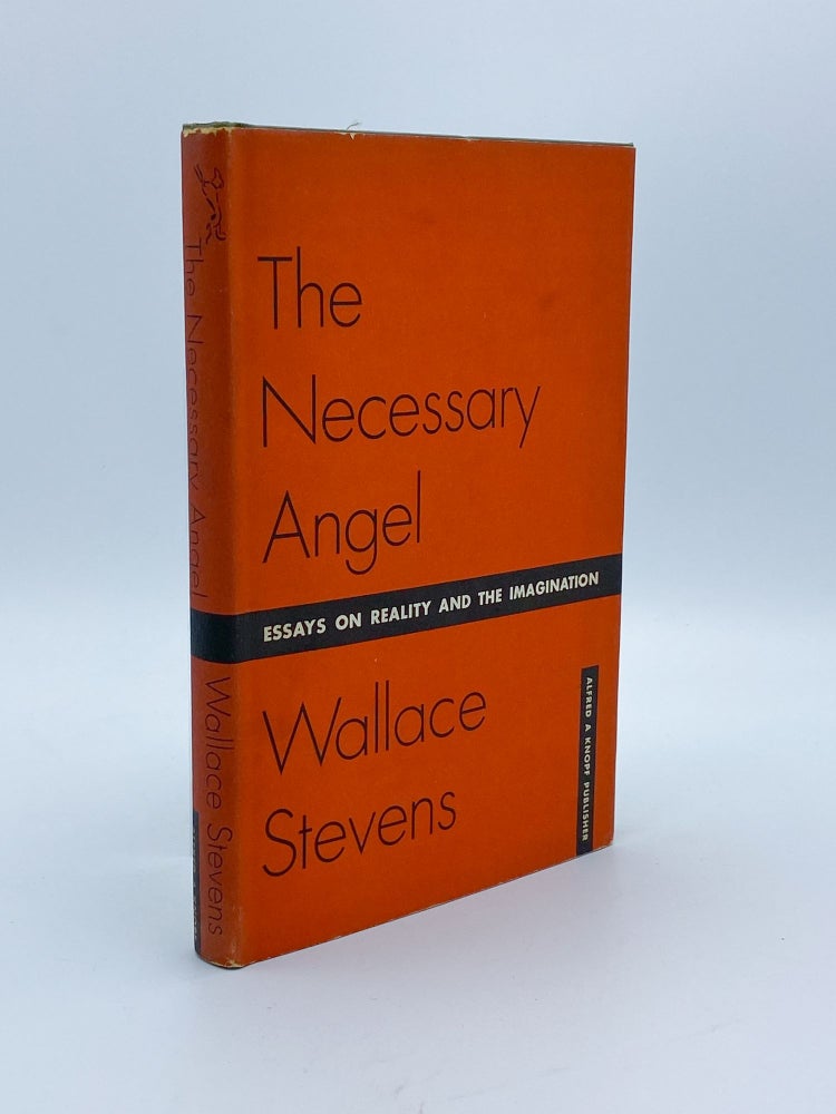 Item #409501 The Necessary Angel. Essays on Reality and the Imagination. Wallace STEVENS.