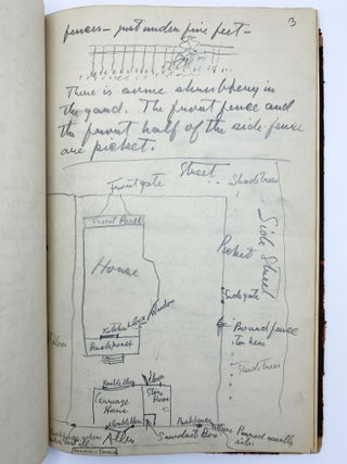 Autograph manuscript signed (three times: "NB Tarkington," "N.B.T.") regarding the illustration of 'Penrod'; n.p., ca 1913