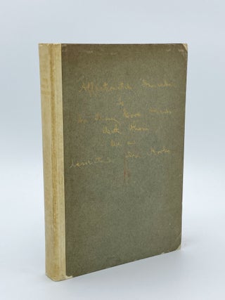 Item #409563 Laurence and Eleanor Hutton. Their Books of Association. Catalogued, Compiled and...