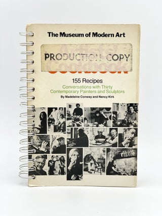 Item #409720 The Museum of Modern Art Artist's Cookbook. Madeleine CONWAY, Nancy KIRK