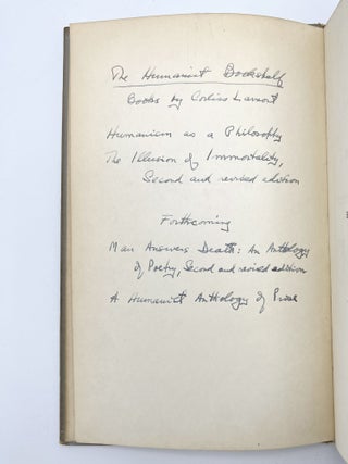 Item #409747 A group of 12 books from his library, including three with annotations for future...